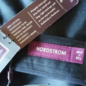 Nwt nordstrom 45x32 mens black pants